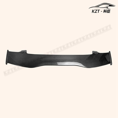 For Honda Jazz Fit Gk5 14-17 Mu-Style Rear Spoiler Wing Carbon Fiber Car Body Parts Kits Kazento Carbon Parts 车身侧板 FIT-RS-MU-14-CF