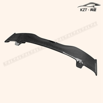 For Honda Jazz Fit Gk5 14-17 Mu-Style Rear Spoiler Wing Carbon Fiber Car Body Parts Kits Kazento Carbon Parts 车身侧板 FIT-RS-MU-14-CF