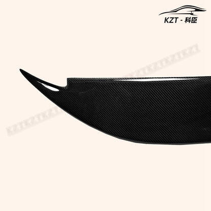 For Honda S2000 Bys Style Rear Ducktail Spoiler Wing Carbon Fiber Car Body Parts Kits Kazento Carbon Parts 车身侧板 S2000-RS-BYS-CF