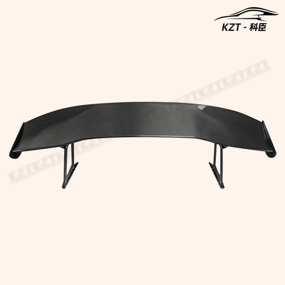 For Honda S2000 Js Racing Gt Spoiler(390Mm Height) Carbon Fiber Car Body Parts Kits Kazento Carbon Parts 车身侧板 S2000-RS-JS-390-CF