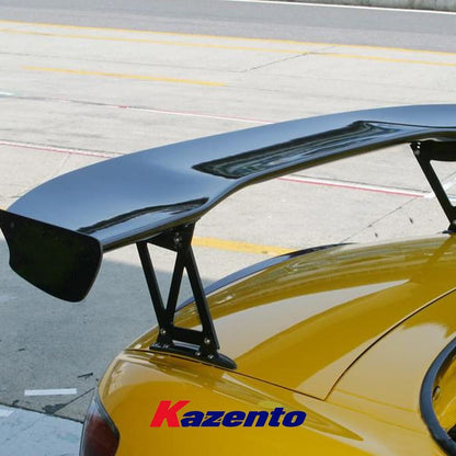 For Honda S2000 Js Racing Gt Spoiler(390Mm Height) Carbon Fiber Car Body Parts Kits Kazento Carbon Parts 车身侧板 S2000-RS-JS-390-CF