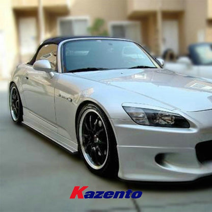 For Honda S2000 Js Racing Side Skirt Rocker Panels Side Part Fiber Glass Body Kit Replacement Kazento Carbon Parts 车身侧板 S2000-SS-JS-FRP