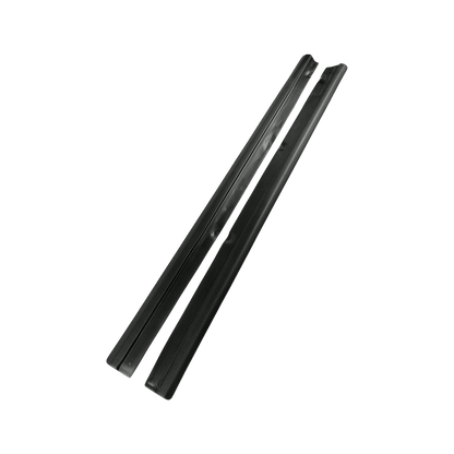 For Honda S2000 KZ Style Matte Carbon Fiber Side Skirts Add-on (Length 168cm)
