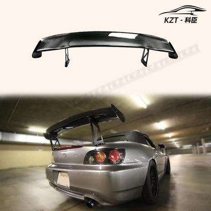 For Honda S2000 Spon Rear Trunk Spoiler Wing Carbon Fiber Car Body Parts Kits