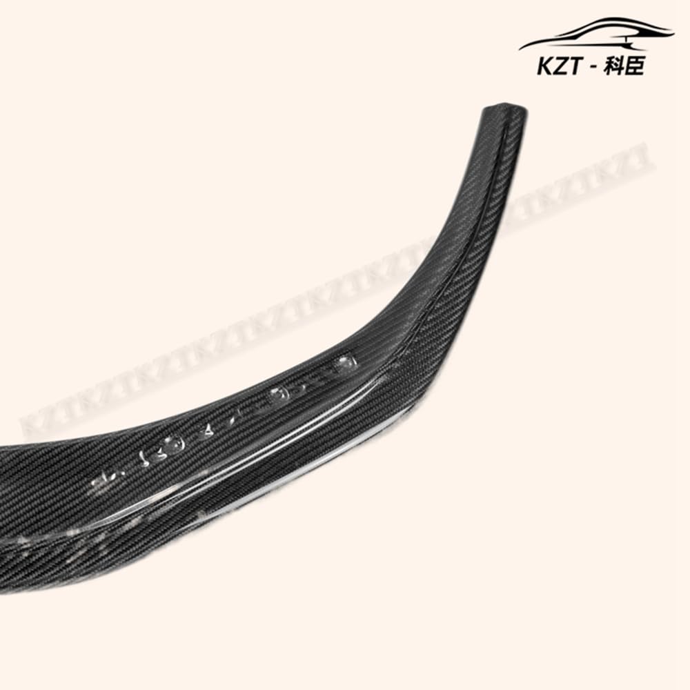 For Hyundai 16-19 I30N Mk3 Cs Type Front Bumper Lip (5 Door Hatch Back Model) Chin Splitter Spoiler Carbon Fiber Body Kits Kazento Carbon Parts 车身侧板 I30-FL-CS-CF