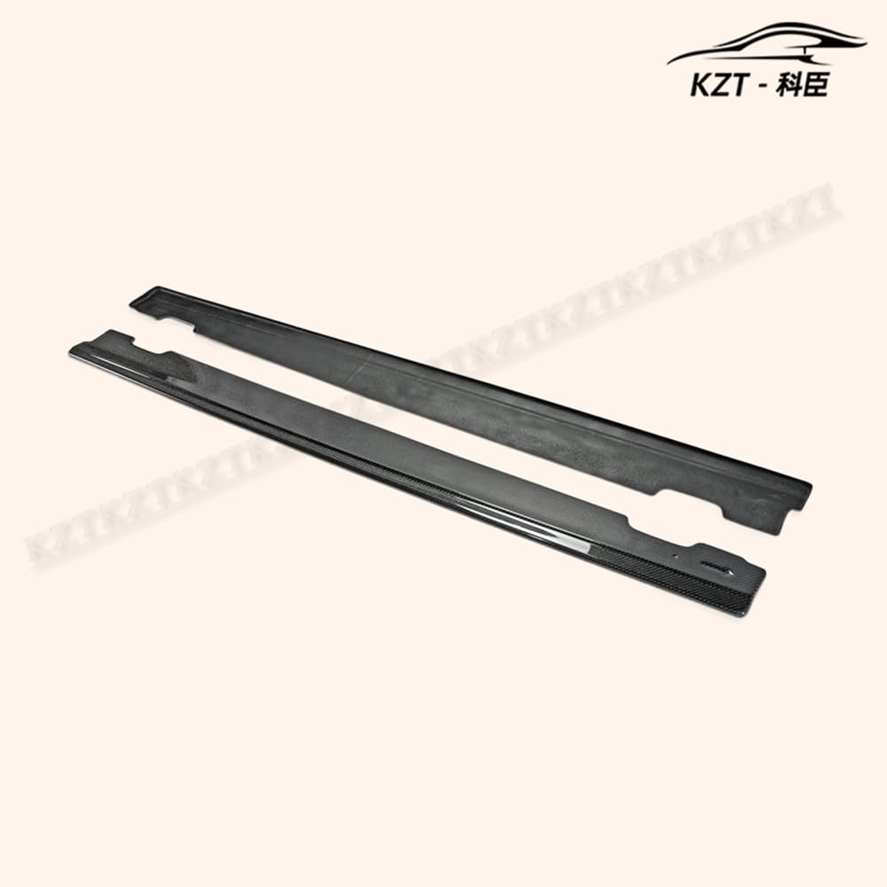 For Hyundai 16-19 I30N Mk3 Cs Type Side Skirt Extension (5 Door Hatch Back Model) Rocker Panels Side Part Carbon Fiber Body Kit Replacement Kazento Carbon Parts 车身侧板 I30-SSE-CS-CF