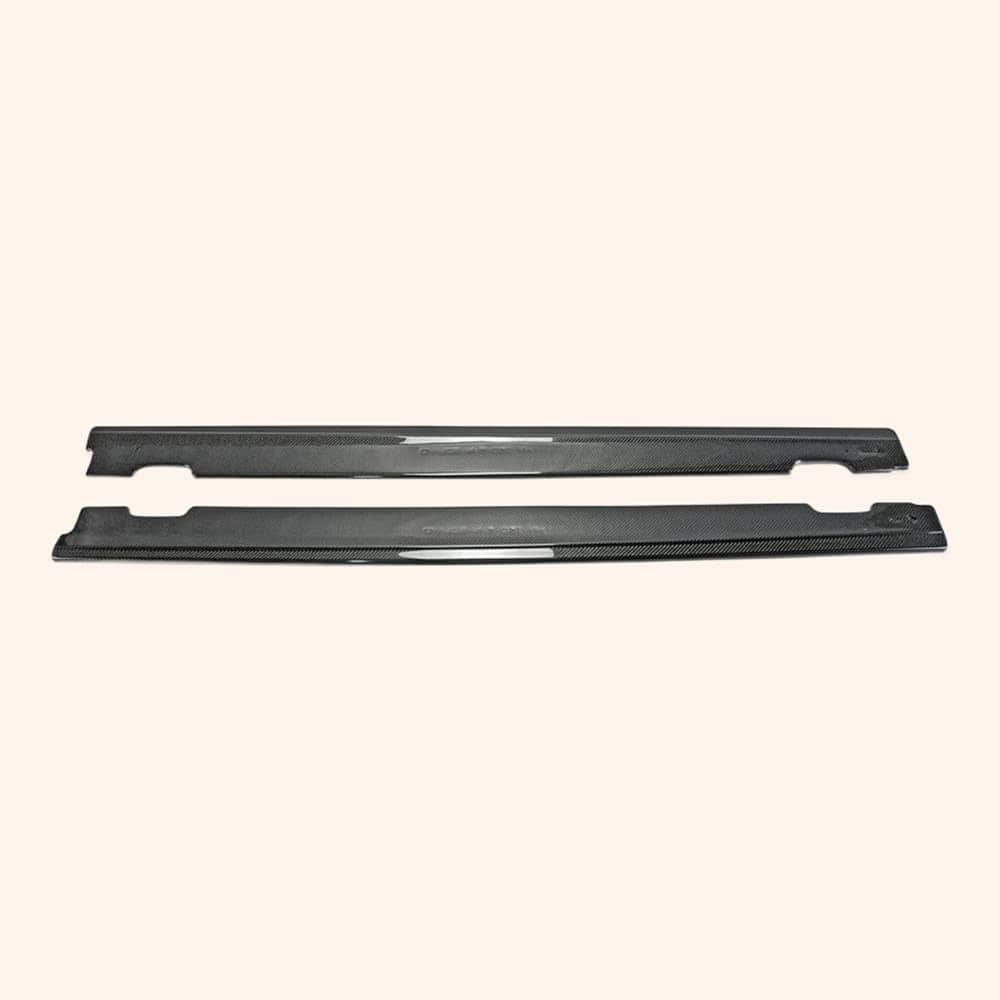 For Hyundai 16-19 I30N Mk3 Cs Type Side Skirt Extension (5 Door Hatch Back Model) Rocker Panels Side Part Carbon Fiber Body Kit Replacement Kazento Carbon Parts 车身侧板 I30-SSE-CS-CF