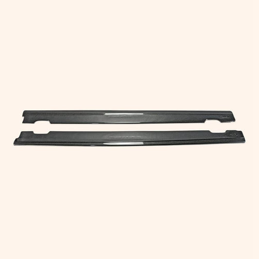 For Hyundai 16-19 I30N Mk3 Cs Type Side Skirt Extension (5 Door Hatch Back Model) Rocker Panels Side Part Carbon Fiber Body Kit Replacement
