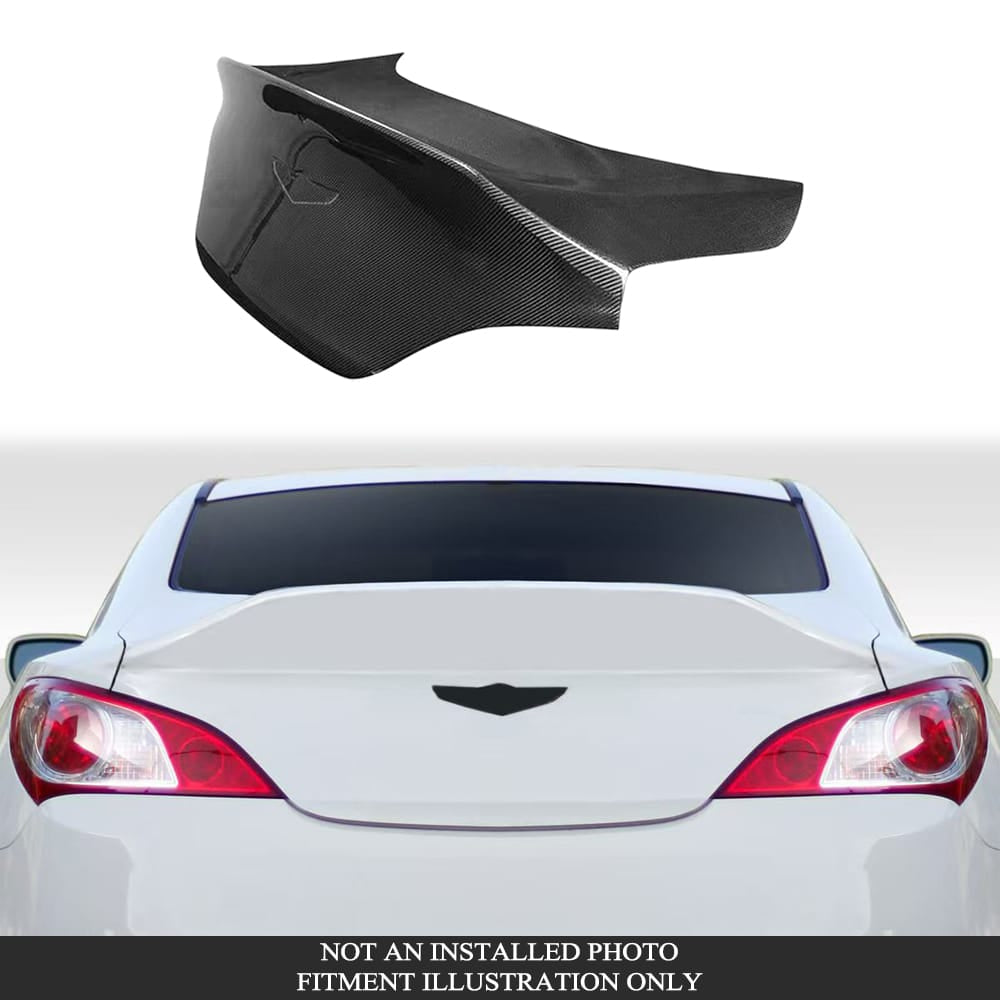 For Hyundai Genesis Coupe DT Style Rear Ductail Trunk Boot 2008-2012
