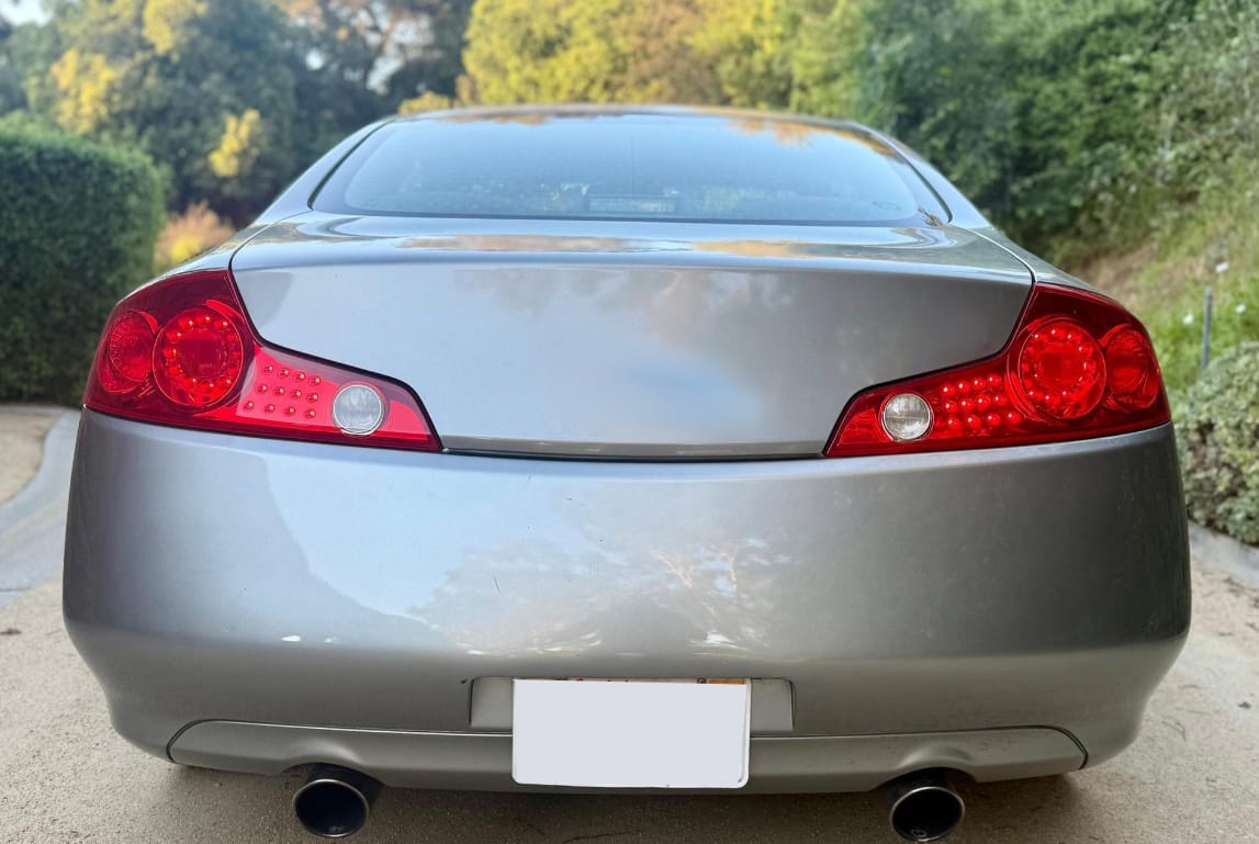 For Infiniti G35 Coupe EPA Style Rear Ductail Trunk Boot Lid 2003-2007