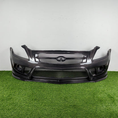 For Infiniti G37 Coupe Only Kazto Style Front Bumper 2008-2013