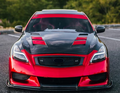 For Infiniti G37 Q40 Coupe 2 Door IPL Style Front Bumper Lip 2008-2013