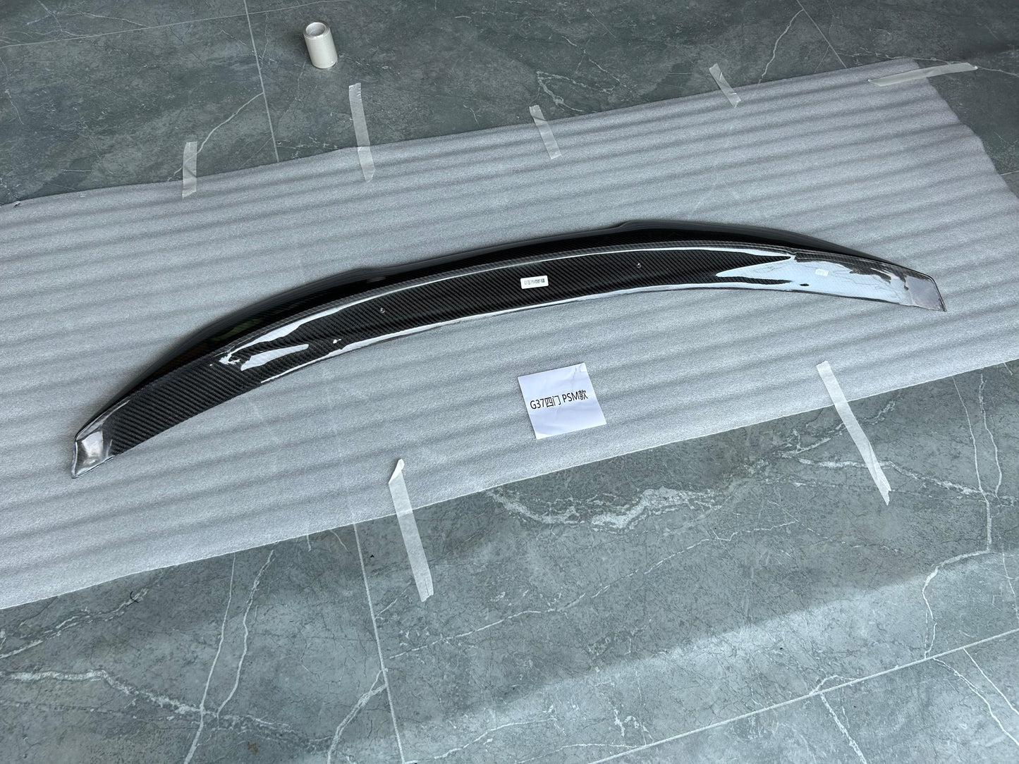 For Infiniti G37 Q40 Sedan PSM Type Rear Ductail Spoiler Lip 2008-2013