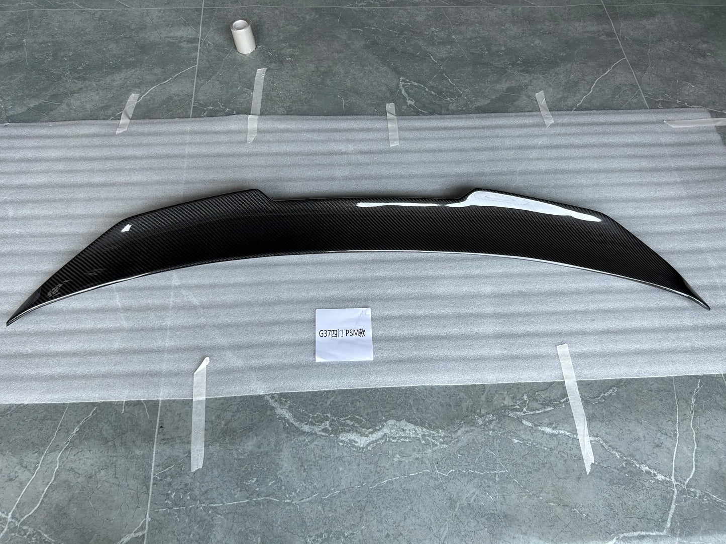 For Infiniti G37 Q40 Sedan PSM Type Rear Ductail Spoiler Lip 2008-2013