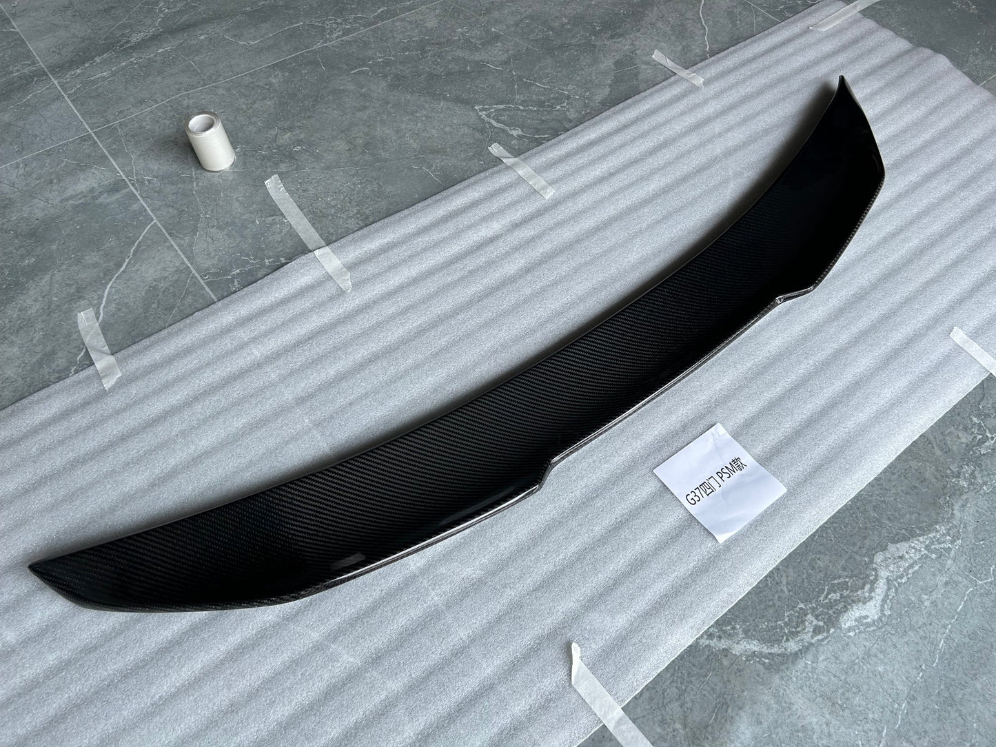 For Infiniti G37 Q40 Sedan PSM Type Rear Ductail Spoiler Lip 2008-2013