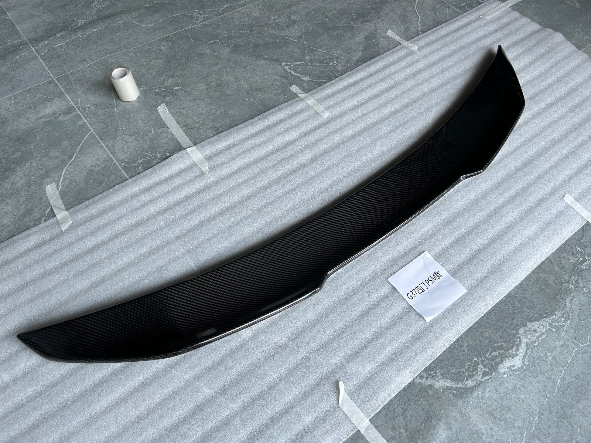 For Infiniti G37 Q40 Sedan PSM Type Rear Ductail Spoiler Lip 2008-2013