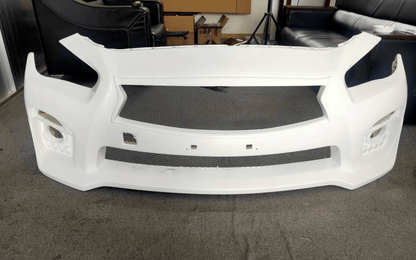 For Infiniti Q50 V37 Sedan BLZ Front Bumper With LED 2013-2024