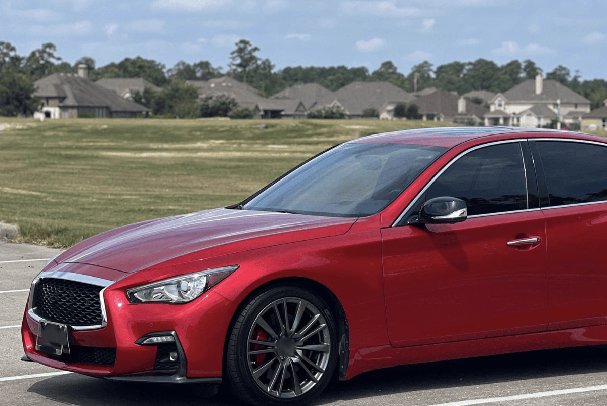 For Infiniti Q50 V37 Sedan V2 Style Front Side Vented Fender 2013-2024