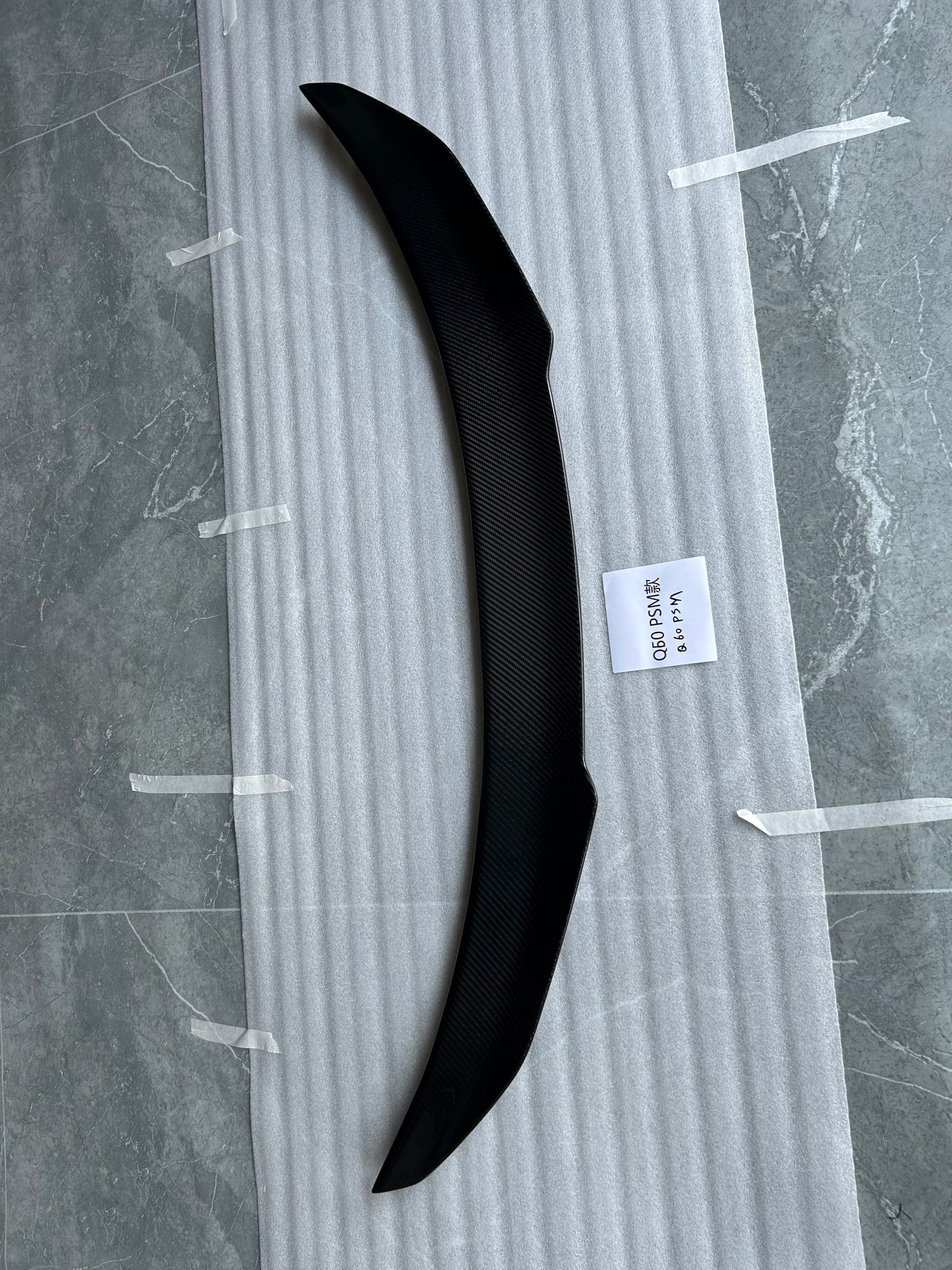 For Infiniti Q60 V37 Coupe PSM Style Rear Ductail Spoiler 2017-2022