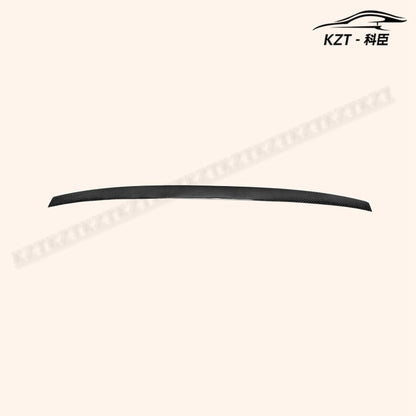 For Kia Stinger Epa Front Bumper Lip Cover (Replace Oem Front Bumper Lip) Chin Splitter Spoiler Carbon Fiber Body Kits Kazento Carbon Parts 车身侧板 STINGER-FL-CENTER-CF