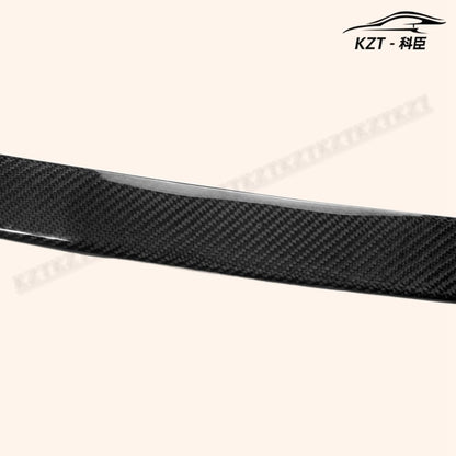 For Kia Stinger Epa Front Bumper Lip Cover (Replace Oem Front Bumper Lip) Chin Splitter Spoiler Carbon Fiber Body Kits Kazento Carbon Parts 车身侧板 STINGER-FL-CENTER-CF