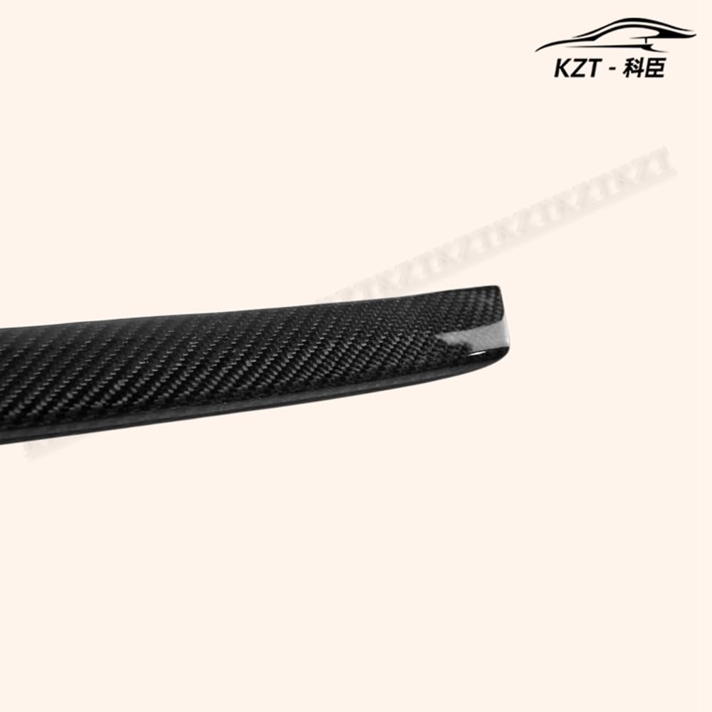 For Kia Stinger Epa Front Bumper Lip Cover (Replace Oem Front Bumper Lip) Chin Splitter Spoiler Carbon Fiber Body Kits Kazento Carbon Parts 车身侧板 STINGER-FL-CENTER-CF
