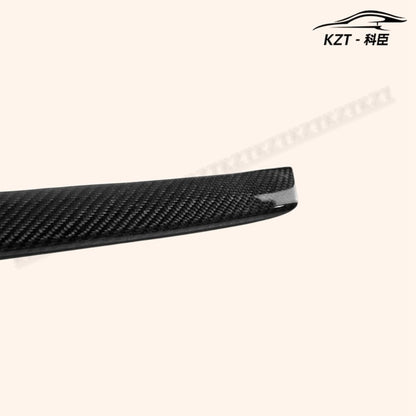 For Kia Stinger Epa Front Bumper Lip Cover (Replace Oem Front Bumper Lip) Chin Splitter Spoiler Carbon Fiber Body Kits Kazento Carbon Parts 车身侧板 STINGER-FL-CENTER-CF