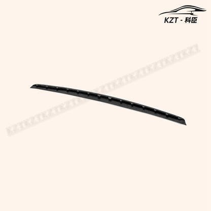 For Kia Stinger Epa Front Bumper Lip Cover (Replace Oem Front Bumper Lip) Chin Splitter Spoiler Carbon Fiber Body Kits Kazento Carbon Parts 车身侧板 STINGER-FL-CENTER-CF