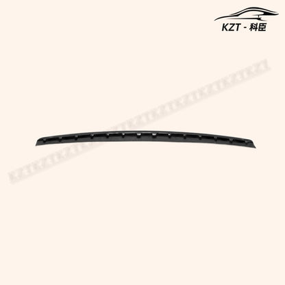For Kia Stinger Epa Front Bumper Lip Cover (Replace Oem Front Bumper Lip) Chin Splitter Spoiler Carbon Fiber Body Kits Kazento Carbon Parts 车身侧板 STINGER-FL-CENTER-CF