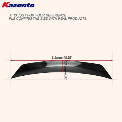 For Kia Stinger Epa Style Rear Spoiler Fiber Glass Universal Wing For Car Vehicle Body Parts Kits