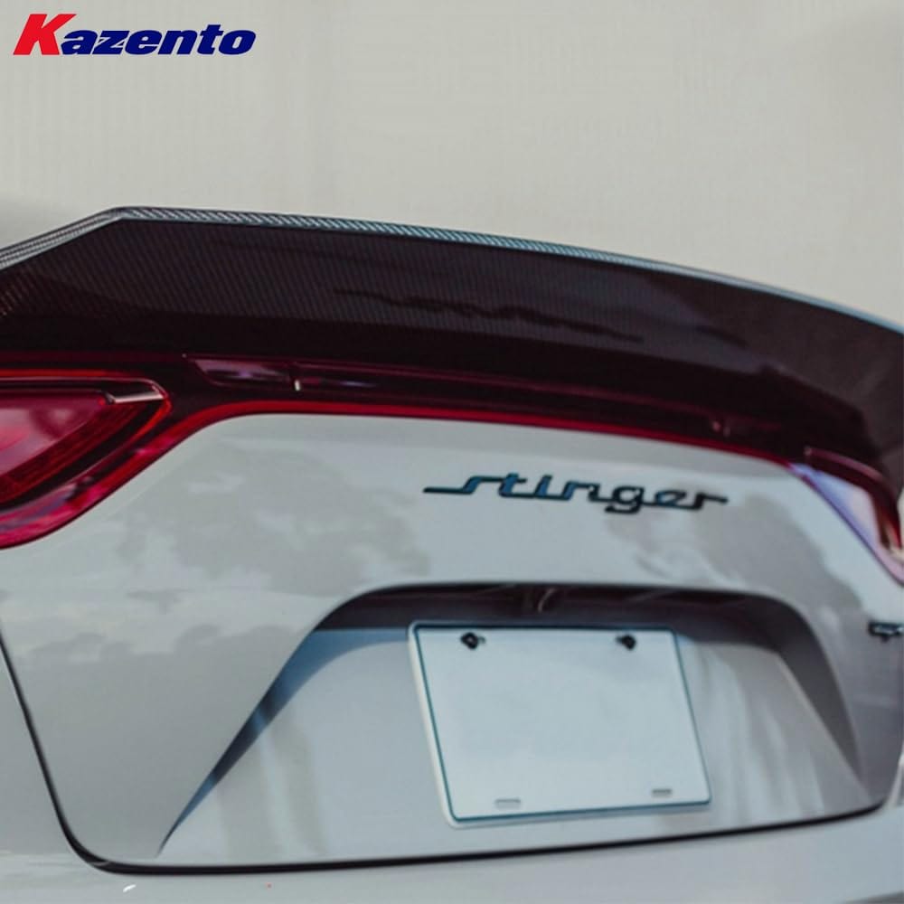 For Kia Stinger Epa Style Rear Spoiler Fiber Glass Universal Wing For Car Vehicle Body Parts Kits