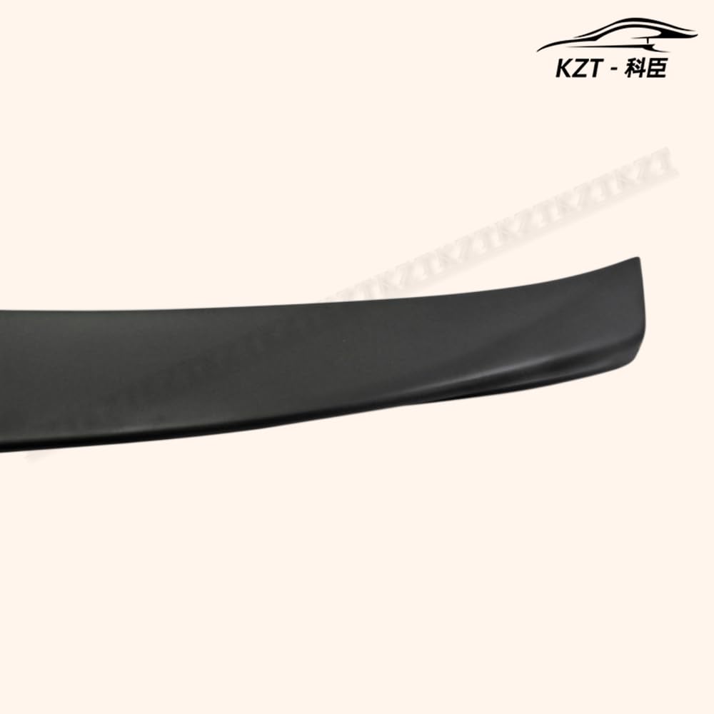 For Kia Stinger Type G Rear Trunk Spoiler Fiber Glass Universal Wing For Car Vehicle Black Body Parts Kits