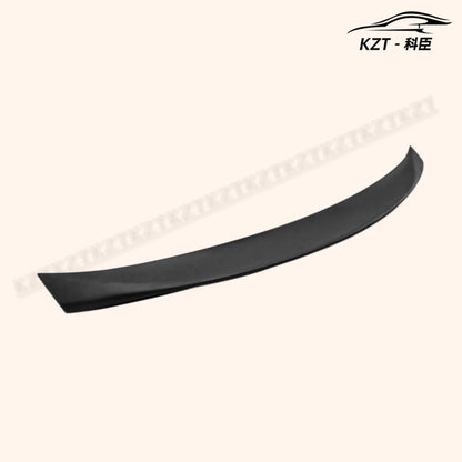 For Kia Stinger Type G Rear Trunk Spoiler Fiber Glass Universal Wing For Car Vehicle Black Body Parts Kits