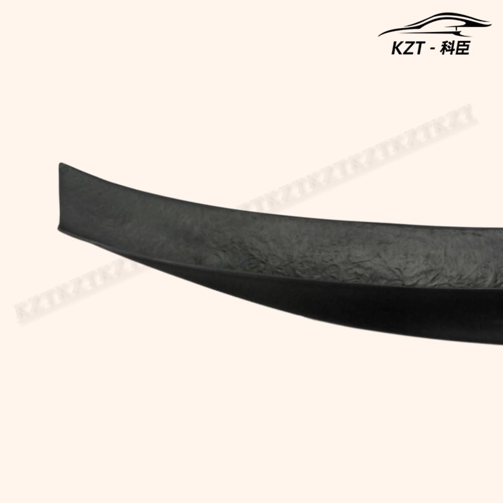 For Kia Stinger Type G Rear Trunk Spoiler Fiber Glass Universal Wing For Car Vehicle Black Body Parts Kits