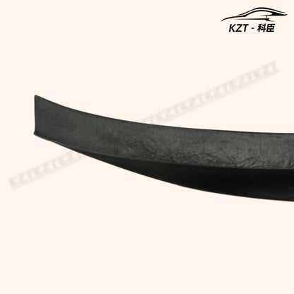 For Kia Stinger Type G Rear Trunk Spoiler Fiber Glass Universal Wing For Car Vehicle Black Body Parts Kits