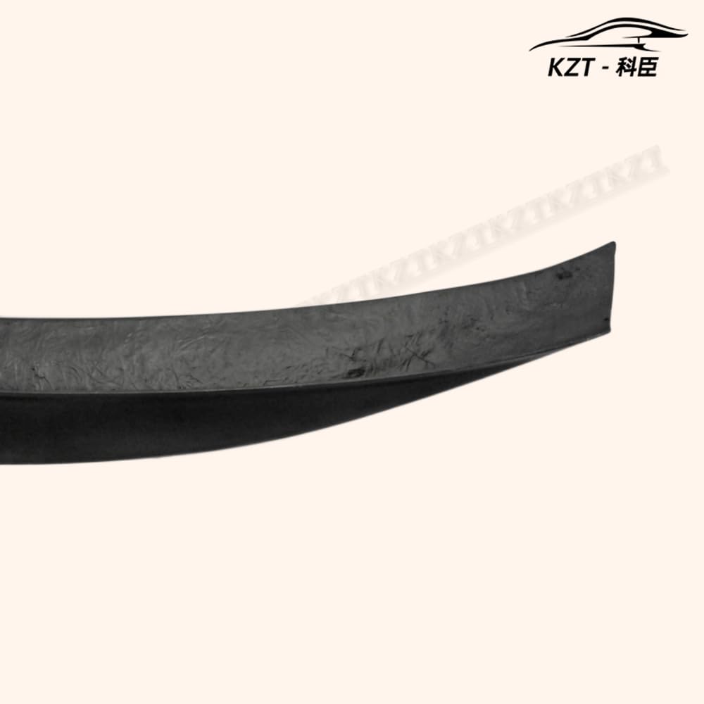 For Kia Stinger Type G Rear Trunk Spoiler Fiber Glass Universal Wing For Car Vehicle Black Body Parts Kits