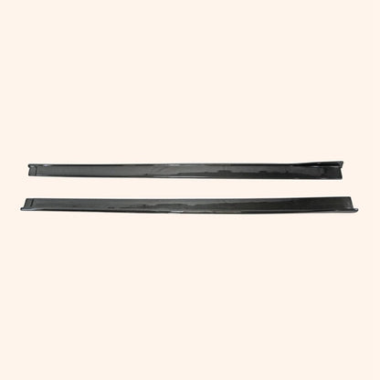 For Kia Stinger Type M Side Skirt Extension Rocker Panels Side Part Carbon Fiber Body Kit Replacement Kazento Carbon Parts 车身侧板 STINGER-SSX-M-CF