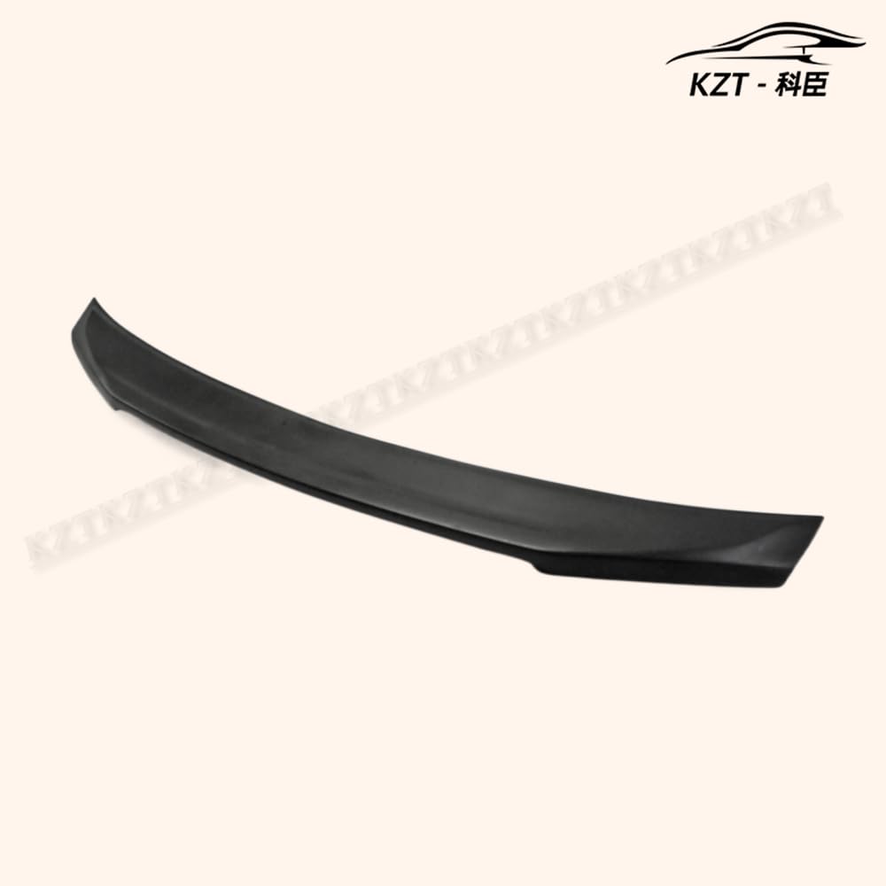 For Kia Stinger Type S Rear Spoiler Fiber Glass Universal Wing For Car Vehicle Black Body Parts Kits