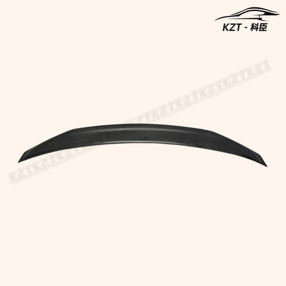 For Kia Stinger Type S Rear Spoiler Fiber Glass Universal Wing For Car Vehicle Black Body Parts Kits