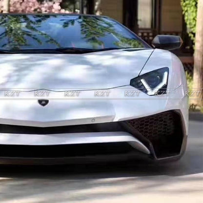 For Lamborghini Aventador LP700 Kits 750SV Style For Lamborghini FRP+CF Front/Rear Bumper + Kits Kazento Carbon Parts 车身侧板 LP700-BODY-750SV-PCF