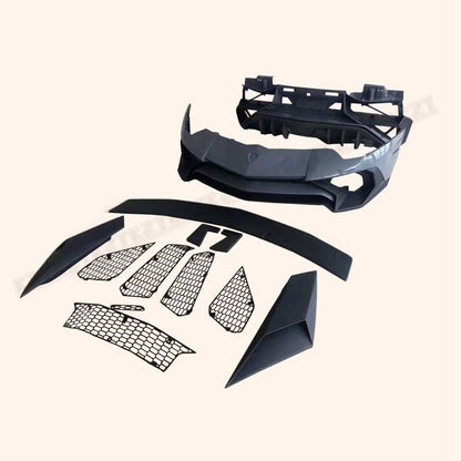 For Lamborghini Aventador LP700 Kits 750SV Style For Lamborghini FRP+CF Front/Rear Bumper + Kits Kazento Carbon Parts 车身侧板 LP700-BODY-750SV-PCF