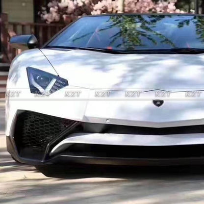 For Lamborghini Aventador LP700 Kits 750SV Style For Lamborghini FRP+CF Front/Rear Bumper + Kits