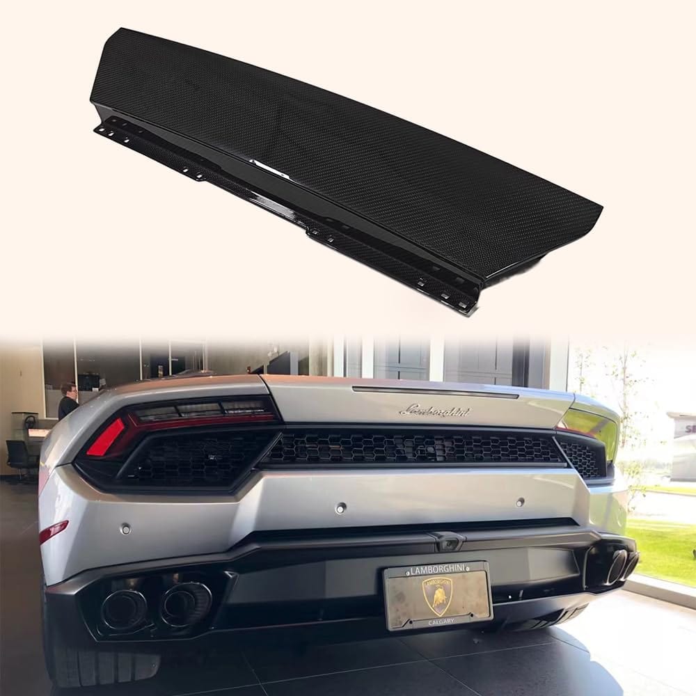 For Lamborghini Huracan LP580 LP610 2014-2018 Dry Carbon Fiber Rear Trunk Lid Kazento Carbon Parts 车身侧板 HURA-TRUNK-OE-DCF