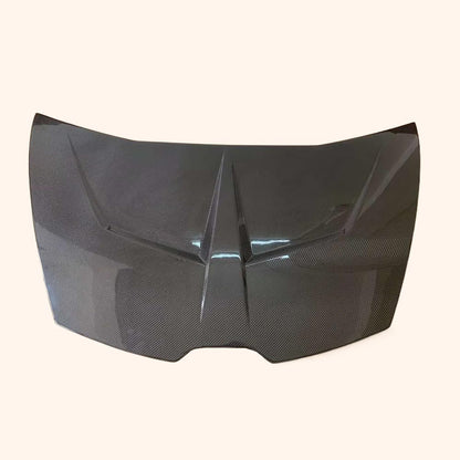 For Lamborghini Huracan LP610 V2 Style Double Side Carbon Fiber Hood Bonnet Kazento Carbon Parts 车身侧板 LP610-HOOD-V2-CF