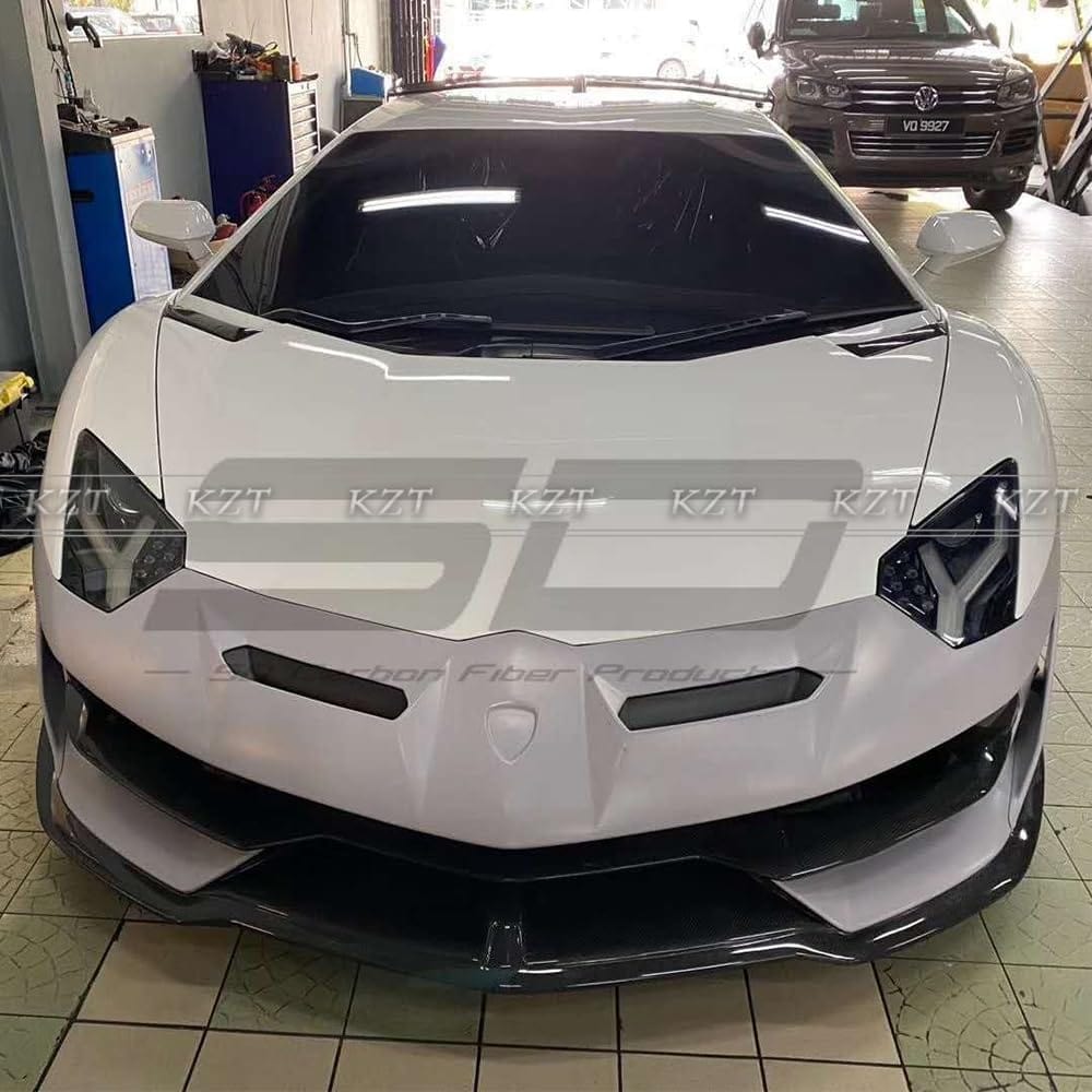For Lamborghini LP700 Aventador SVJ Style Kits Carbon + FRP 15PC FB/SS/DIF/TK/RS Kazento Carbon Parts 车身侧板 LP700-BODY-SVJ-PCF