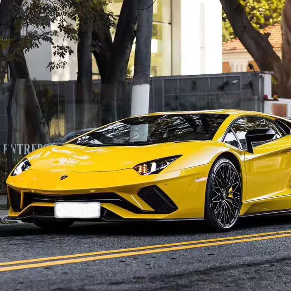 For Lamborghini LP740 Aventador Carbon Fiber Body Kits 10pcs FL/SS/DIF/CA Kazento Carbon Parts 车身侧板 LP740-AERO-KZ-CF