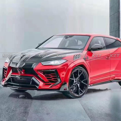 For Lamborghini URUS MSR Style Partial Carbon Fiber Body Kits 27PCS FB/SS/RB/HOOD/KITS
