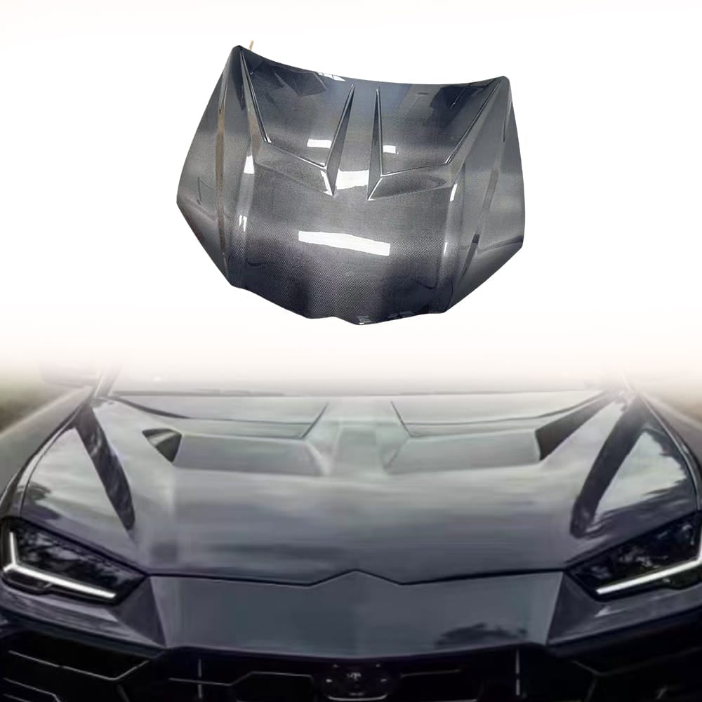 For Lamborghini Urus V2 Style Front Vented Cooling Hood 2018+