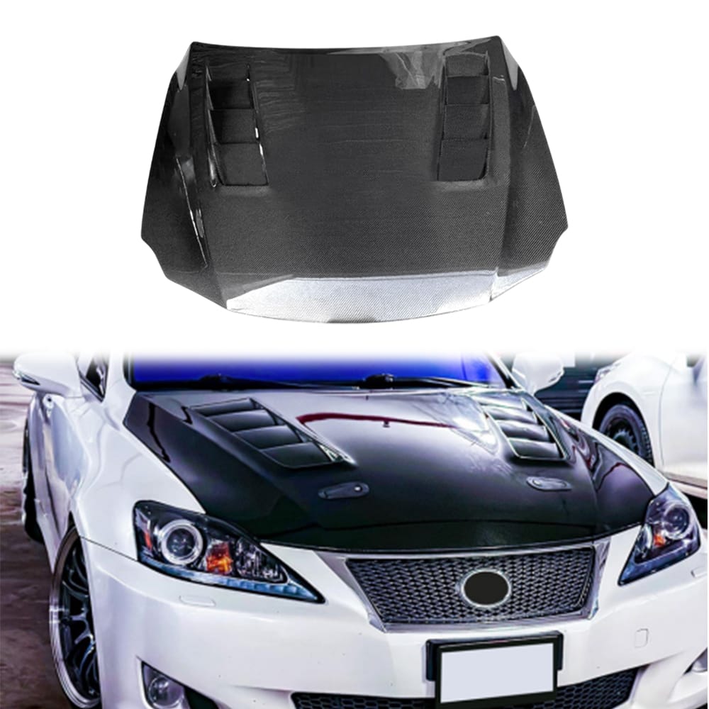 For Lexus IS250 XE20 GSE20R AM Front Vented Hood 2006-2013