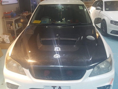 For Lexus XE10 IS200 IS300 Altezza V3 Type Front Vented Hood 1999-2005